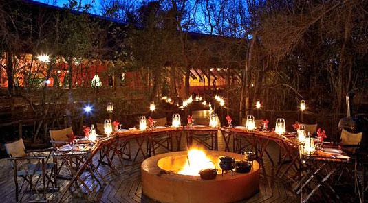 Jaci's Tree Lodge - Madikwe Game Reserve - Boma Dining