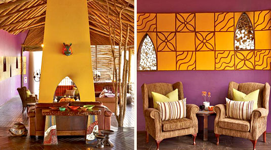 Jaci's Tree Lodge - Madikwe Game Reserve - Main Lodge Lounge